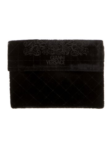 Gianni Versace Wallets Velvet Printed Wallet