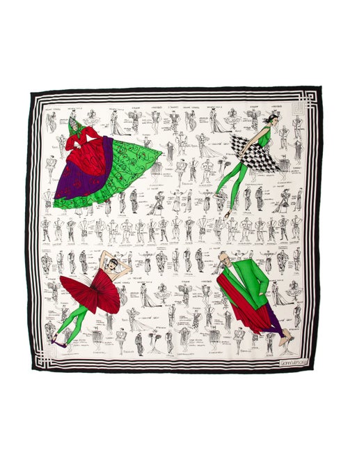 Gianni Versace Silk Printed Scarf