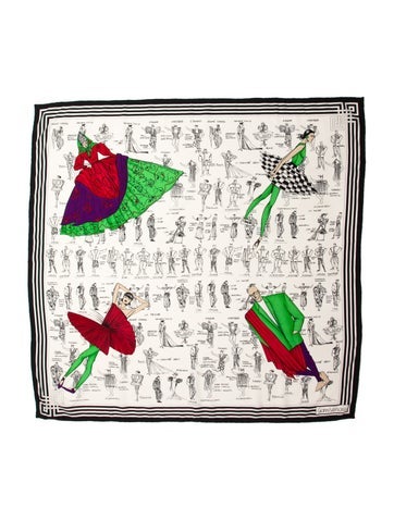 Gianni Versace Scarves and Shawls Silk Printed Scarf