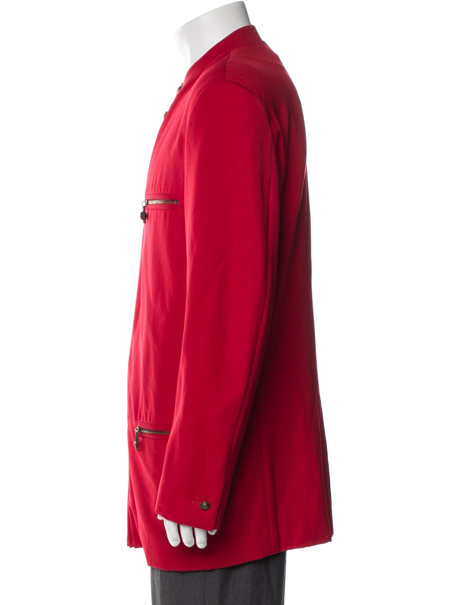 Gianni Versace Medusa Insignia Virgin Wool Parka