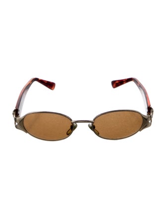 Gianni Versace Round Tinted Sunglasses