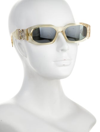 Gianni Versace Square Tinted Sunglasses