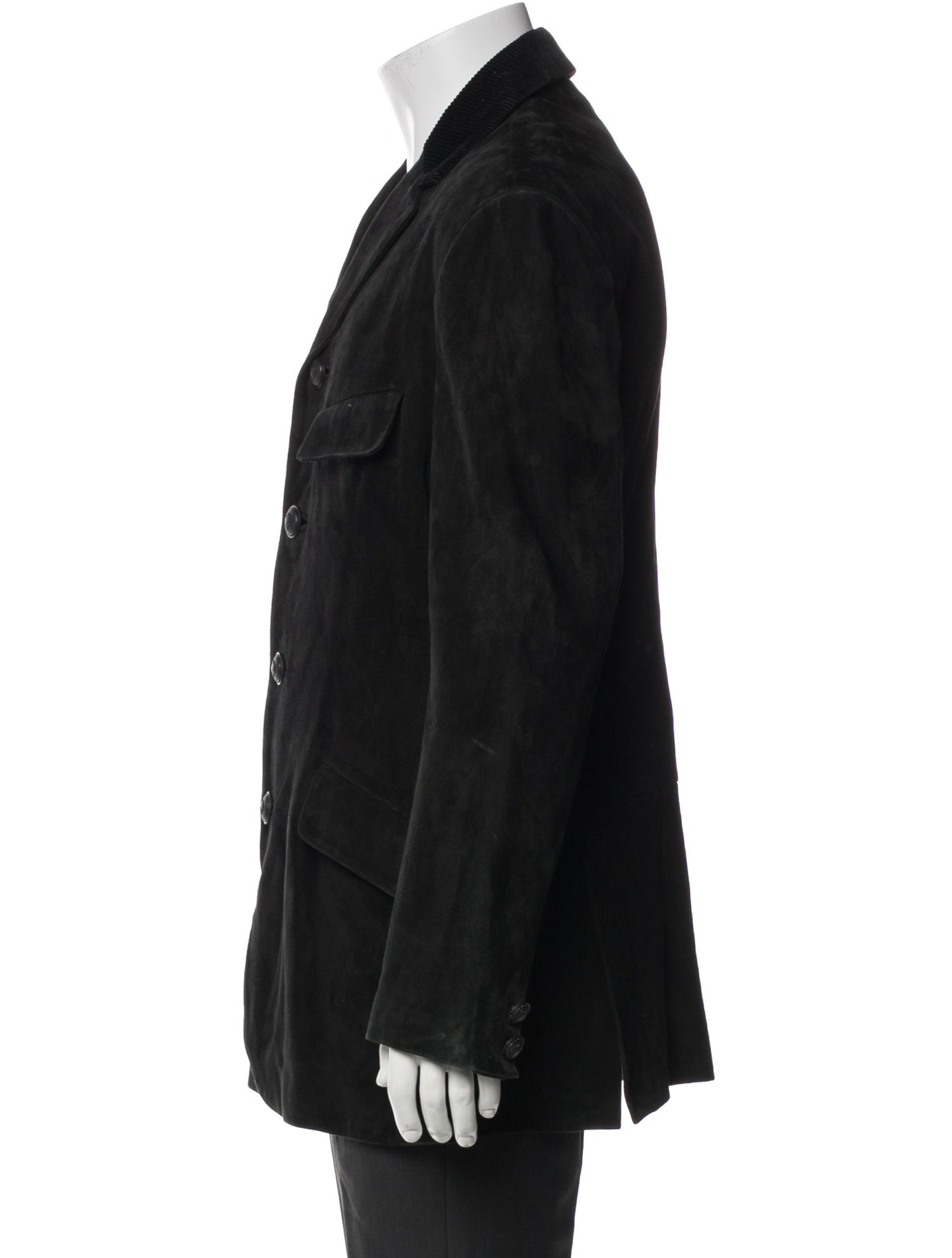 Gianni Versace Vintage Late 1980's - Early 1990's Peacoat