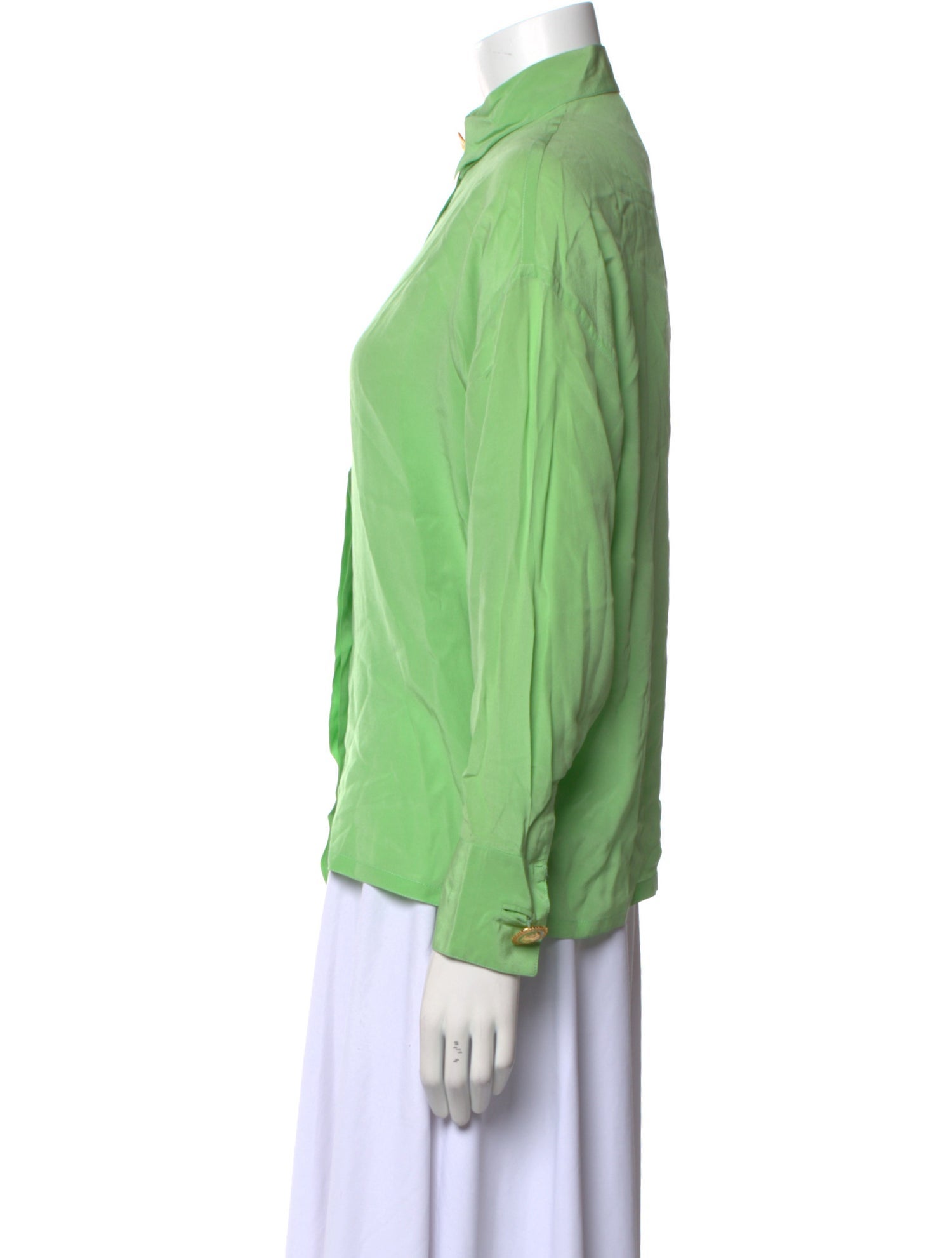 Gianni Versace Vintage 1992 Button-Up Top