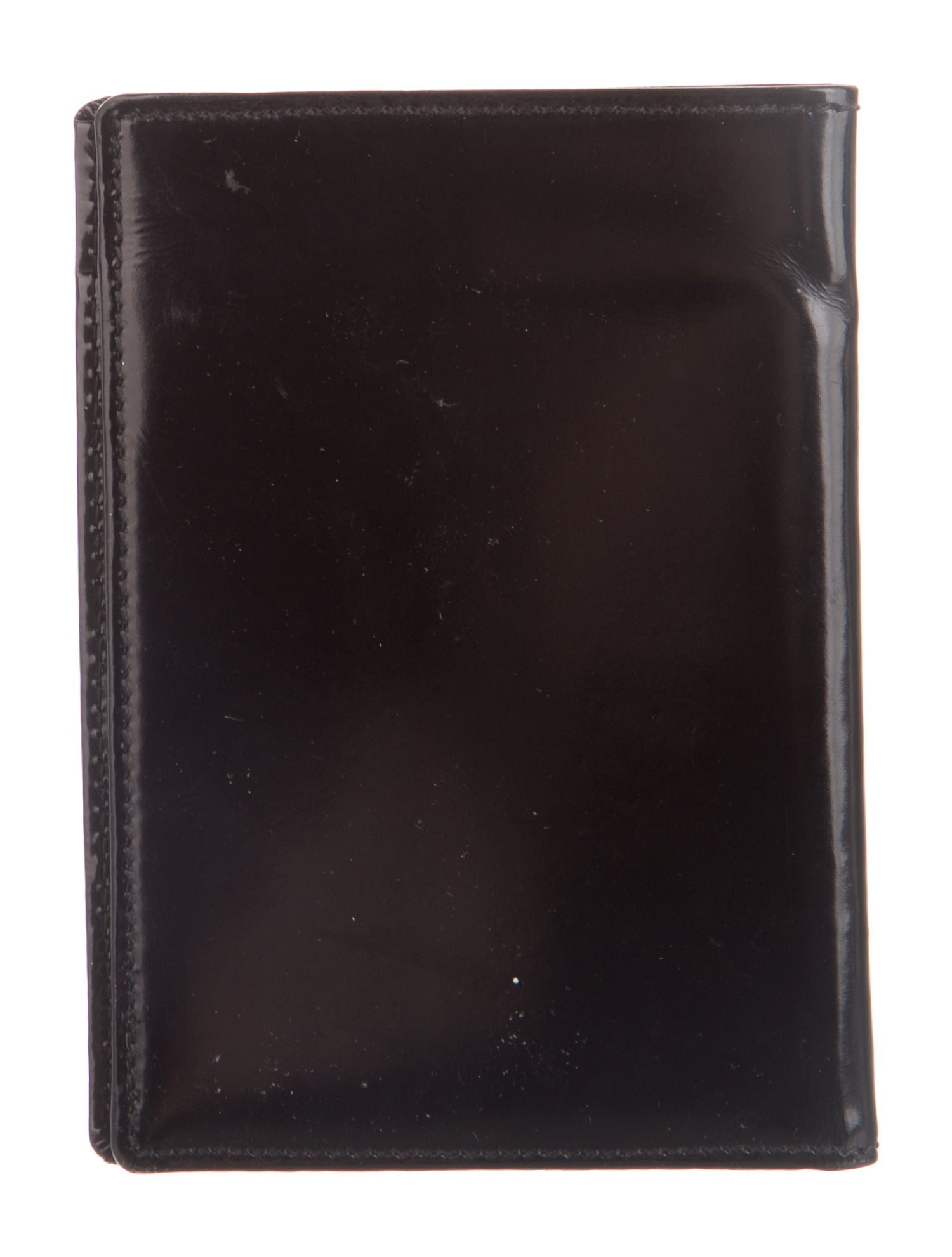 Gianni Versace Patent Leather Bifold Wallet