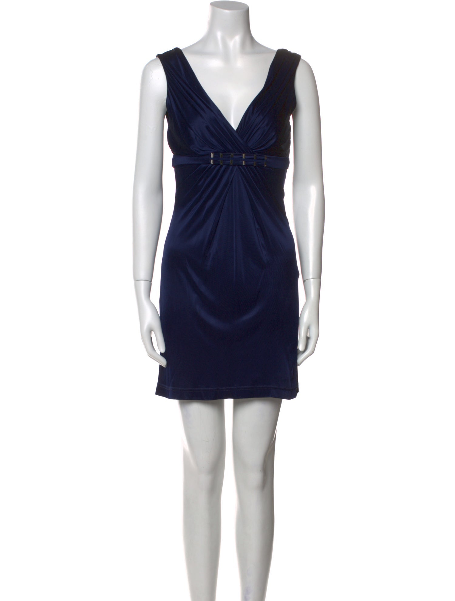 Versace V-Neck Mini Dress