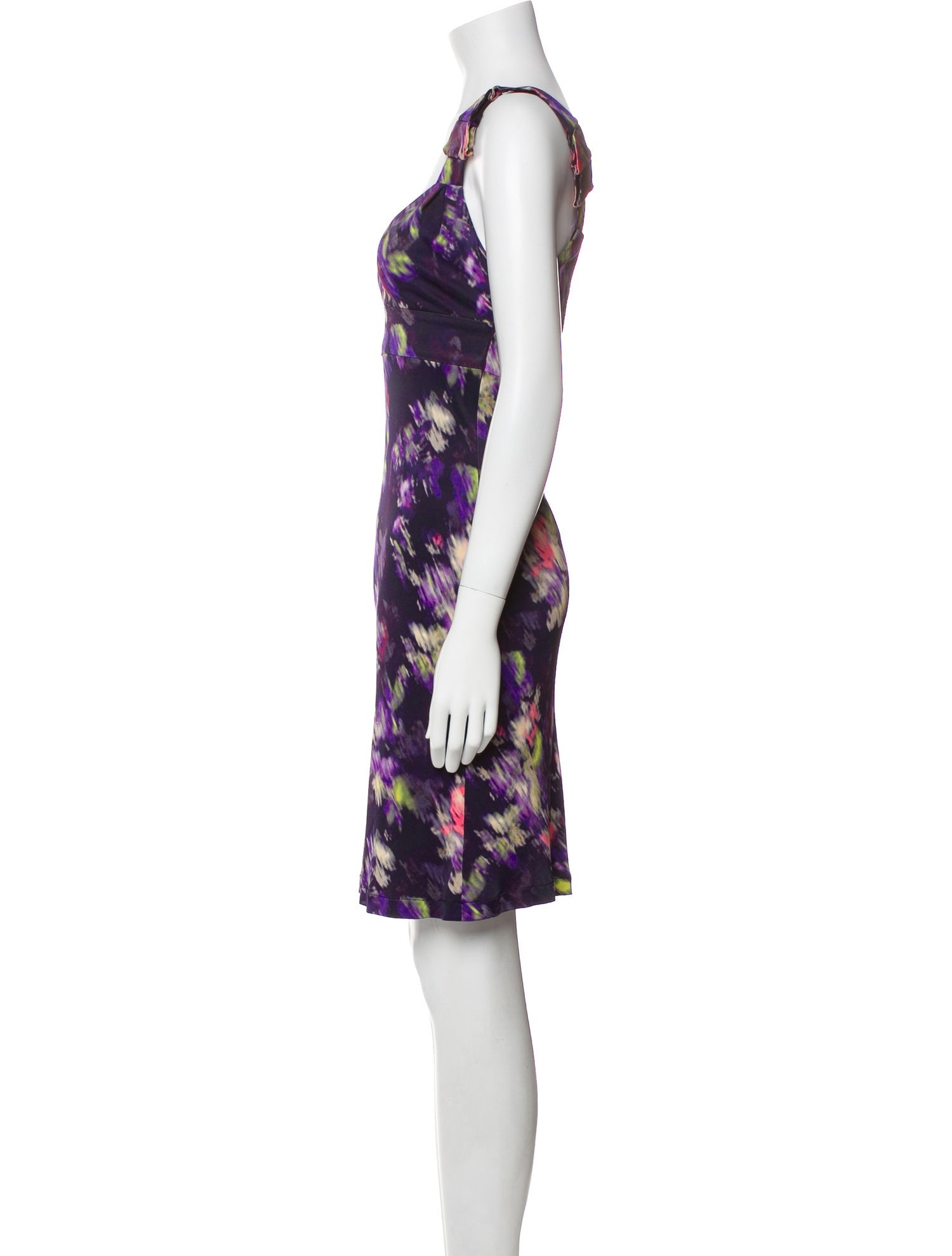 Gianni Versace Printed Mini Dress