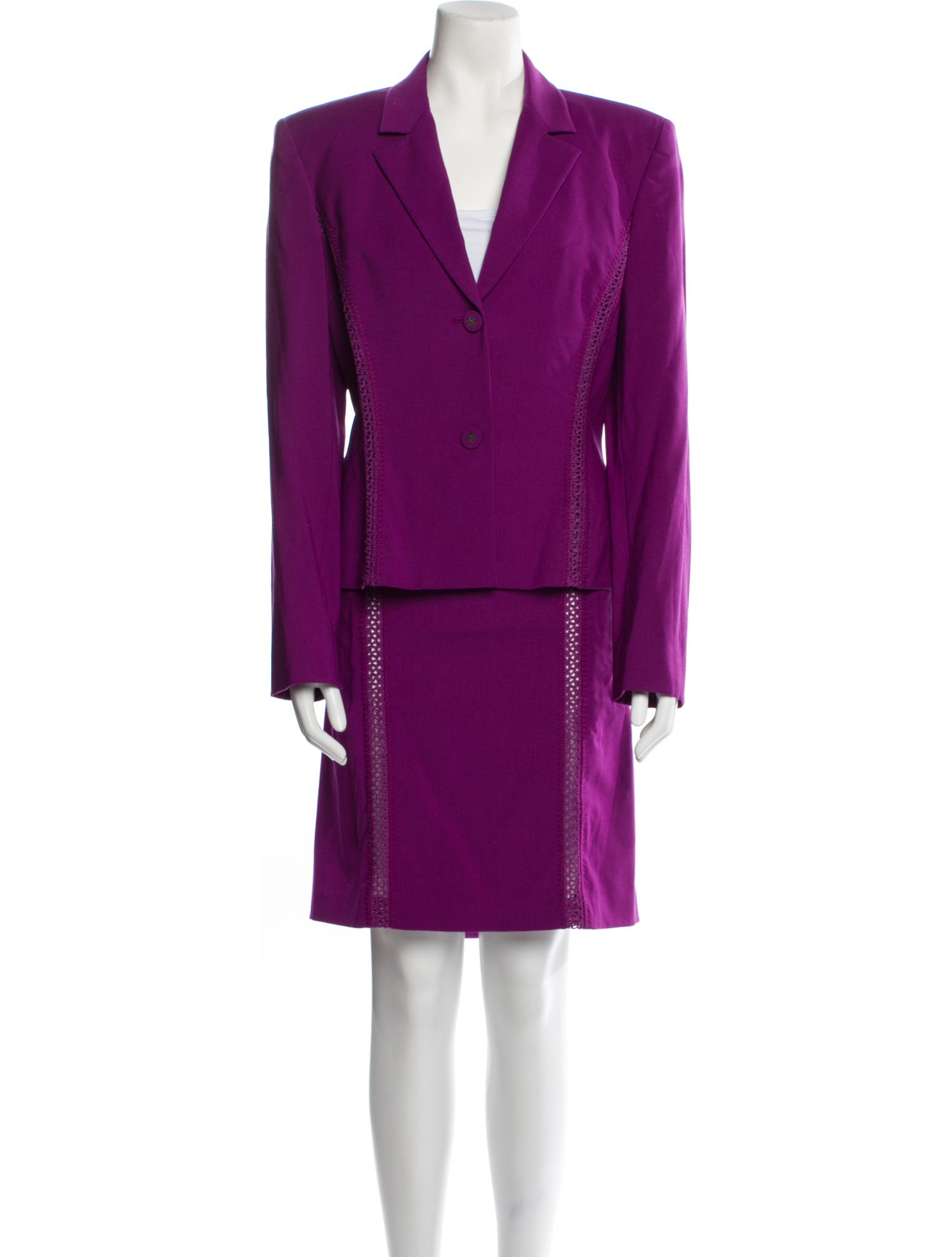 Gianni Versace Vintage 2002 Skirt Suit