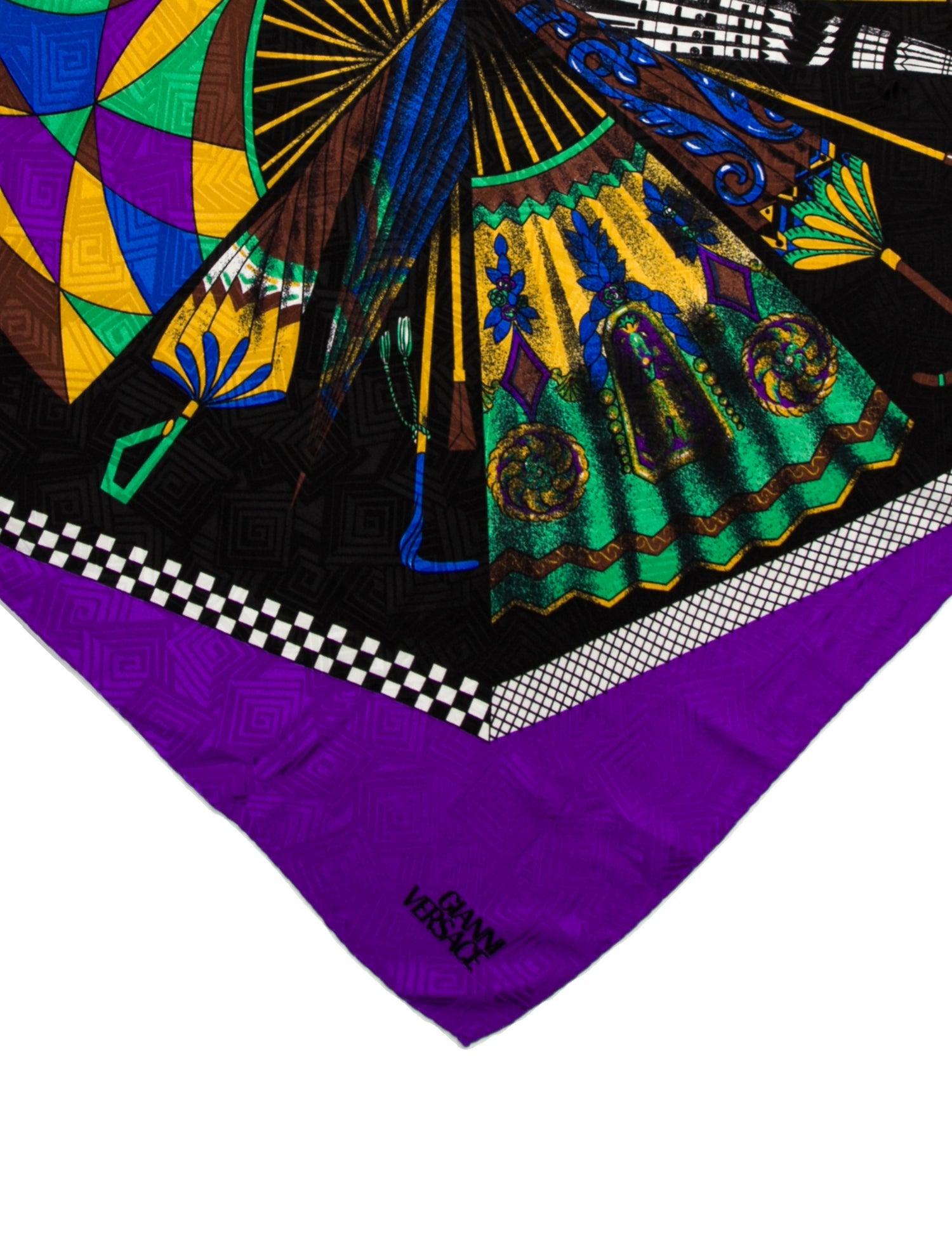 Gianni Versace Silk Printed Scarf