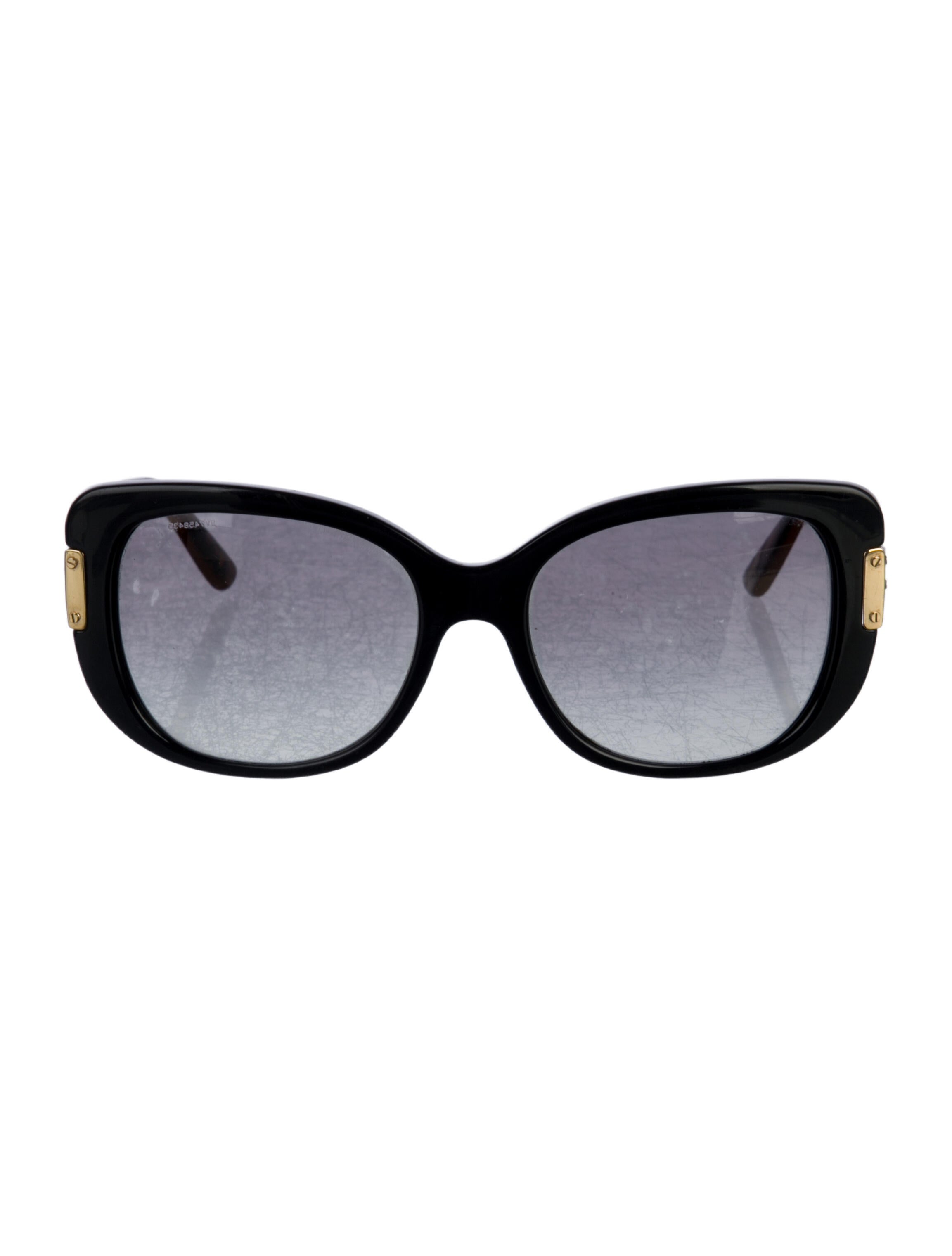 Gianni Versace Oversize Gradient Sunglasses