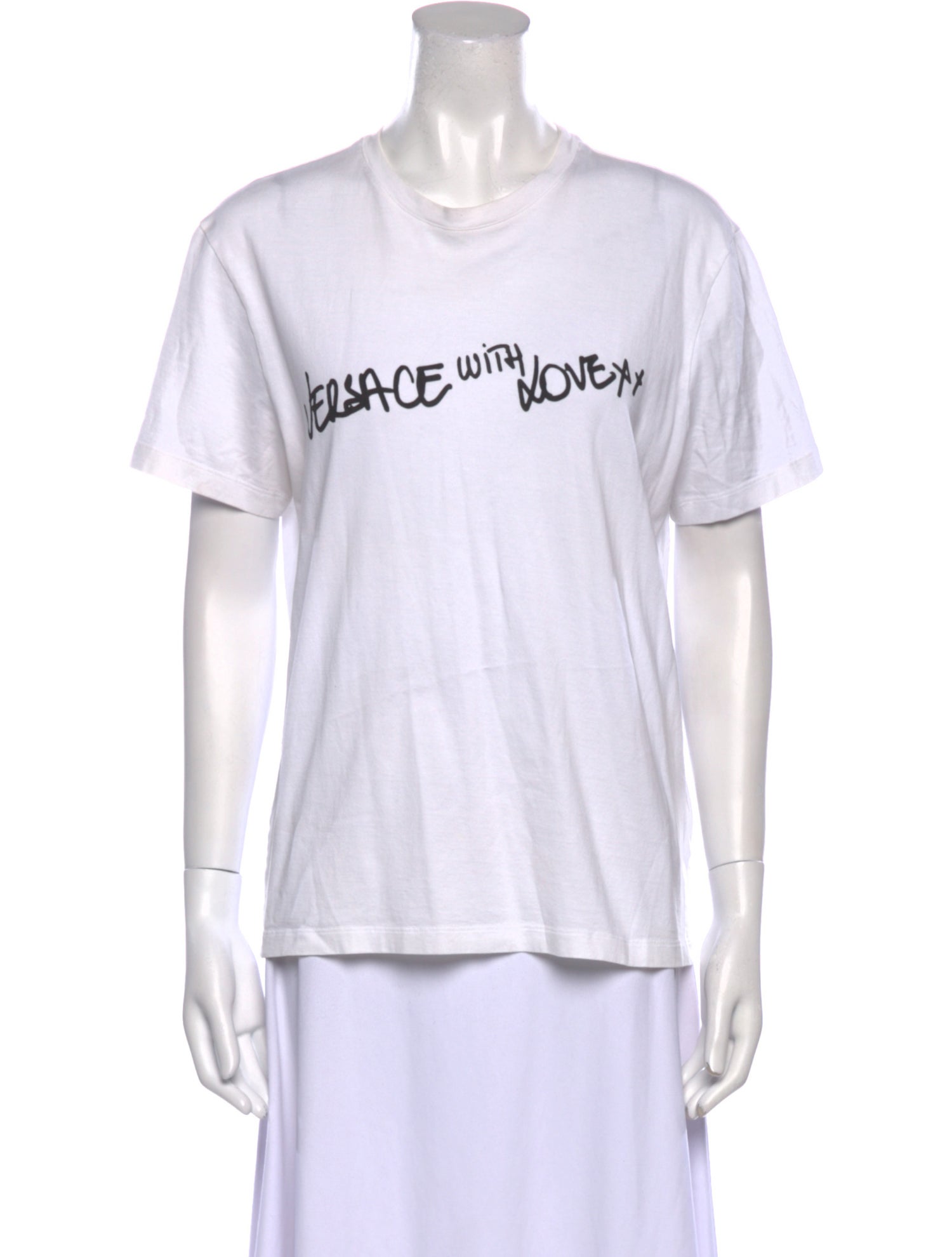 Gianni Versace Graphic Print Crew Neck T-Shirt