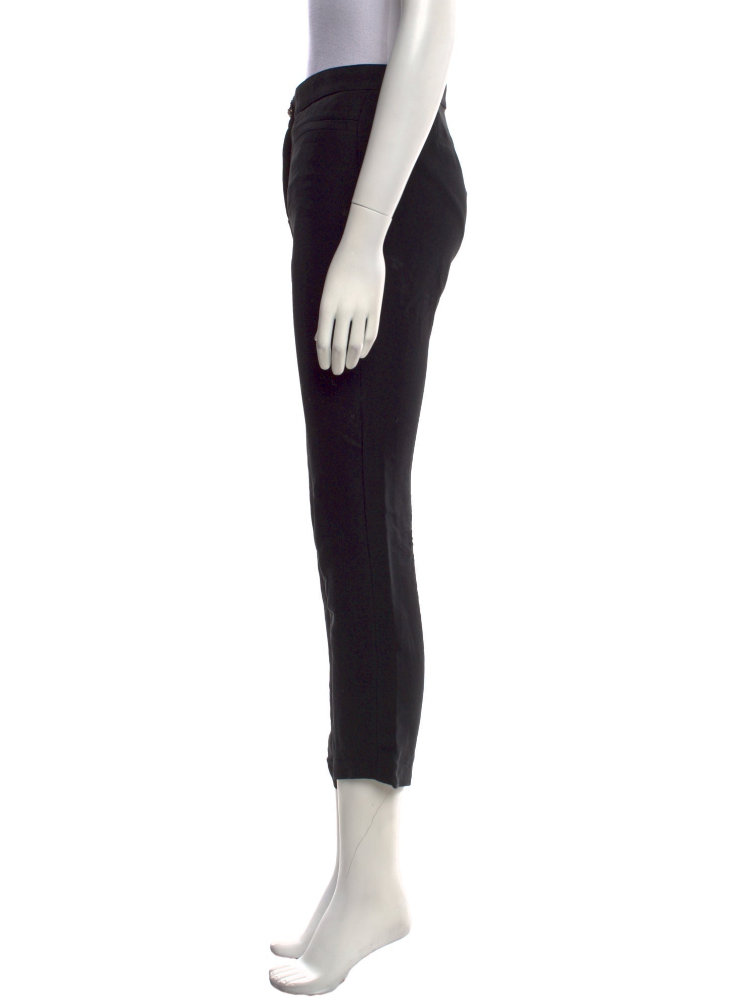 Versace Silk Straight Leg Pants