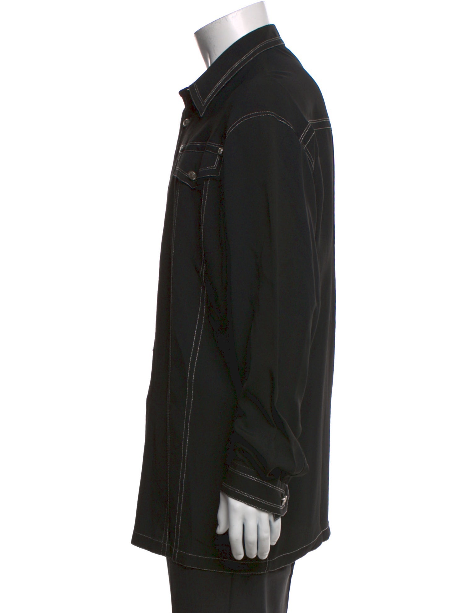 Gianni Versace Vintage 1996 Denim Shirt