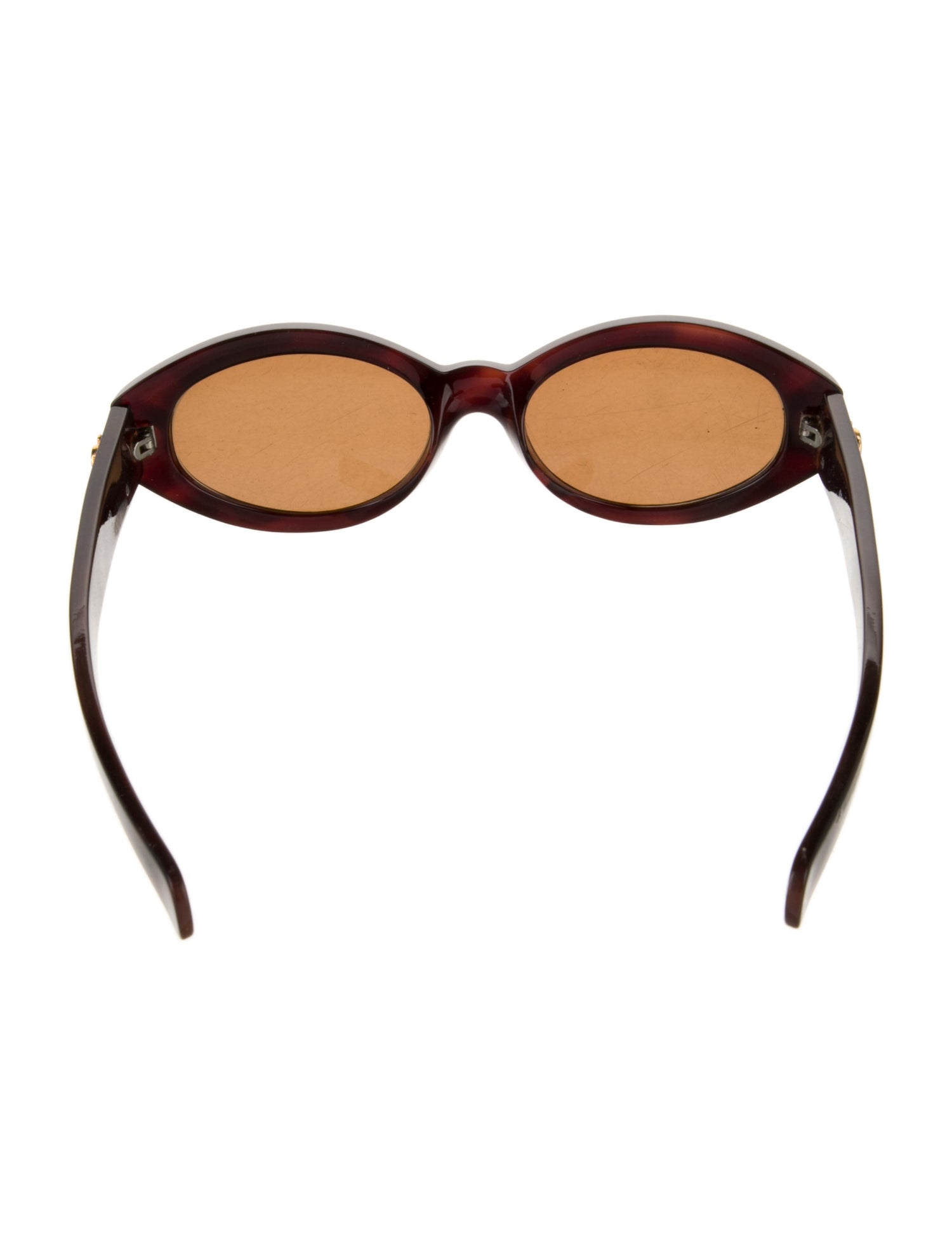 Gianni Versace Round Tinted Sunglasses