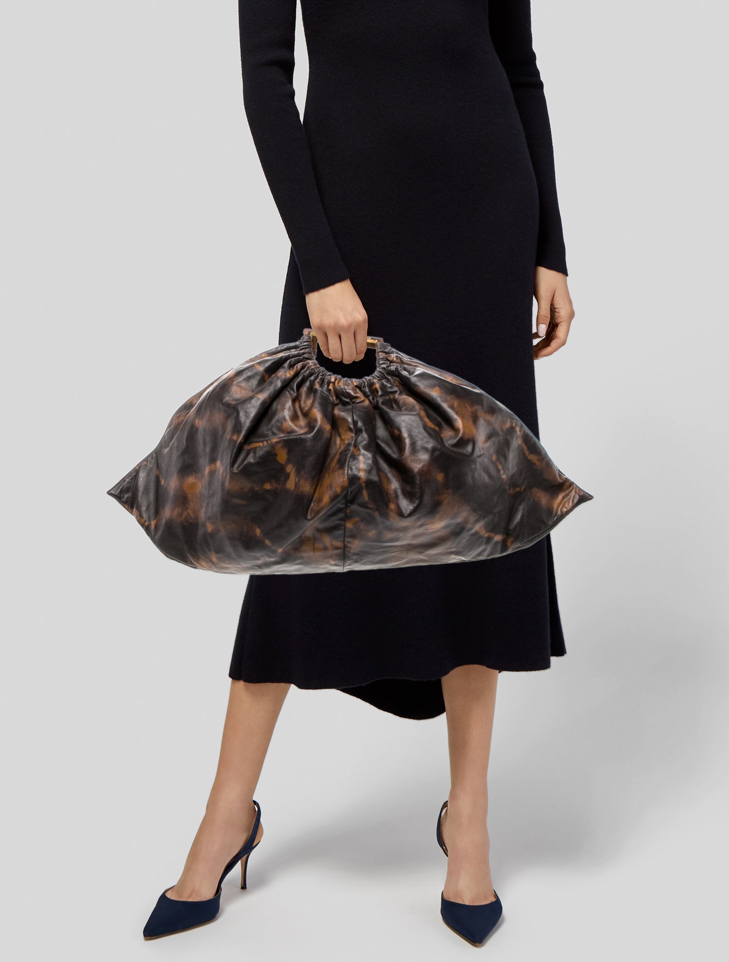 Versace Leather Clutch