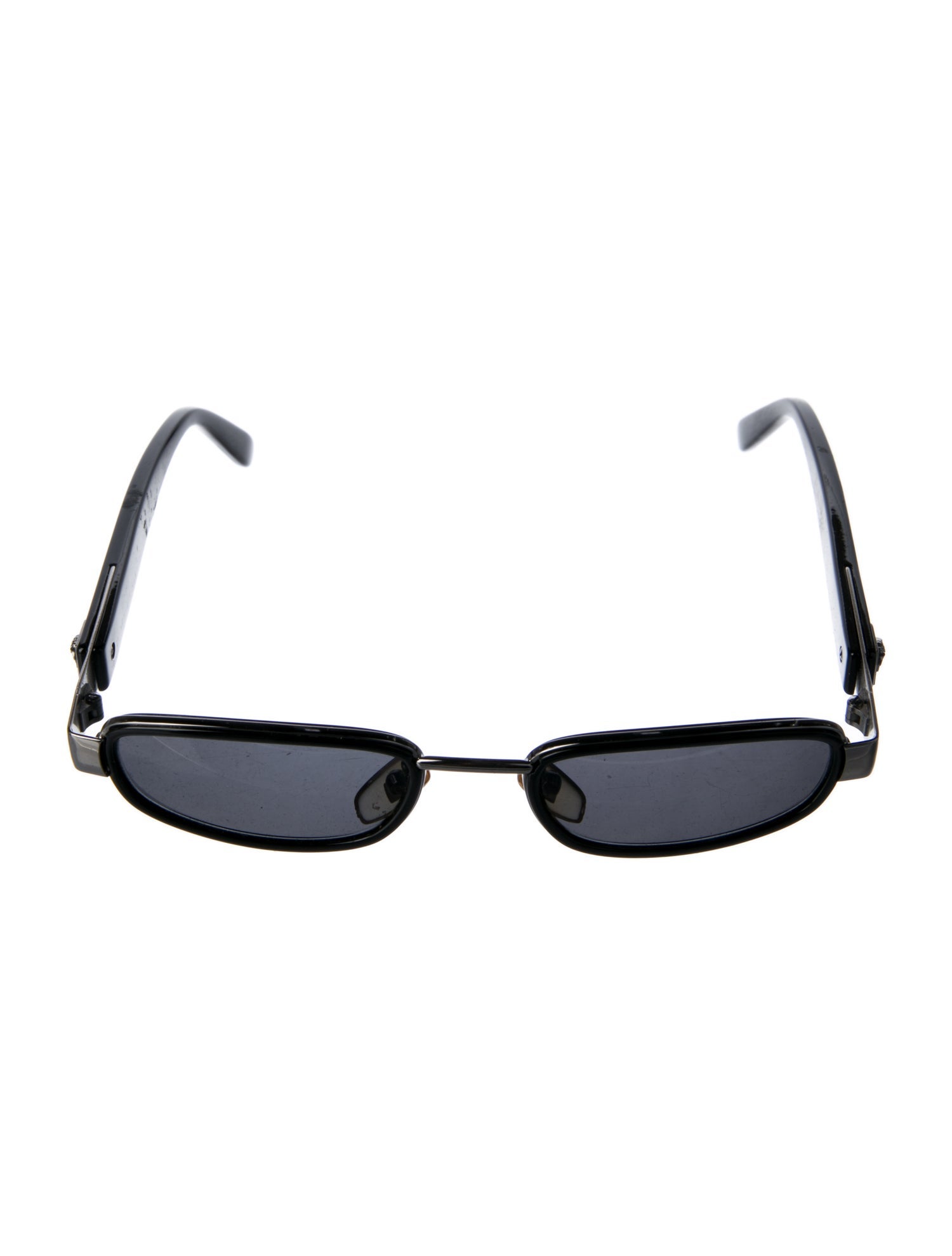 Gianni Versace Medusa Insignia Square Sunglasses