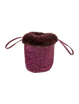 Gianni Versace Satin Belt Bag