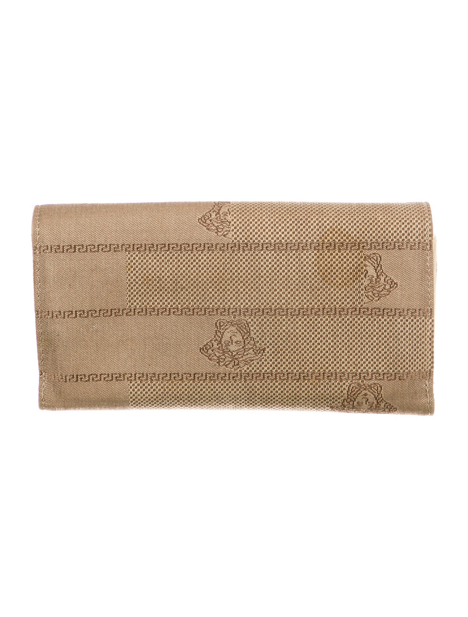 Gianni Versace Vintage Medusa Insignia Continental Wallet