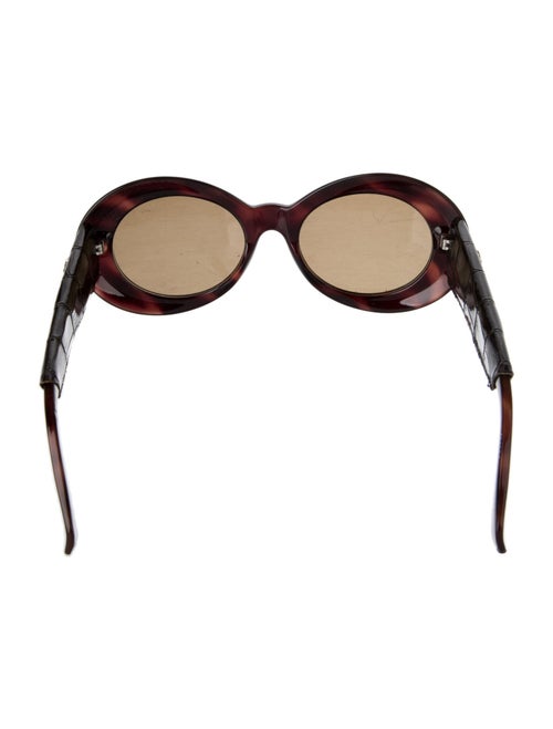 Gianni Versace Round Tinted Sunglasses