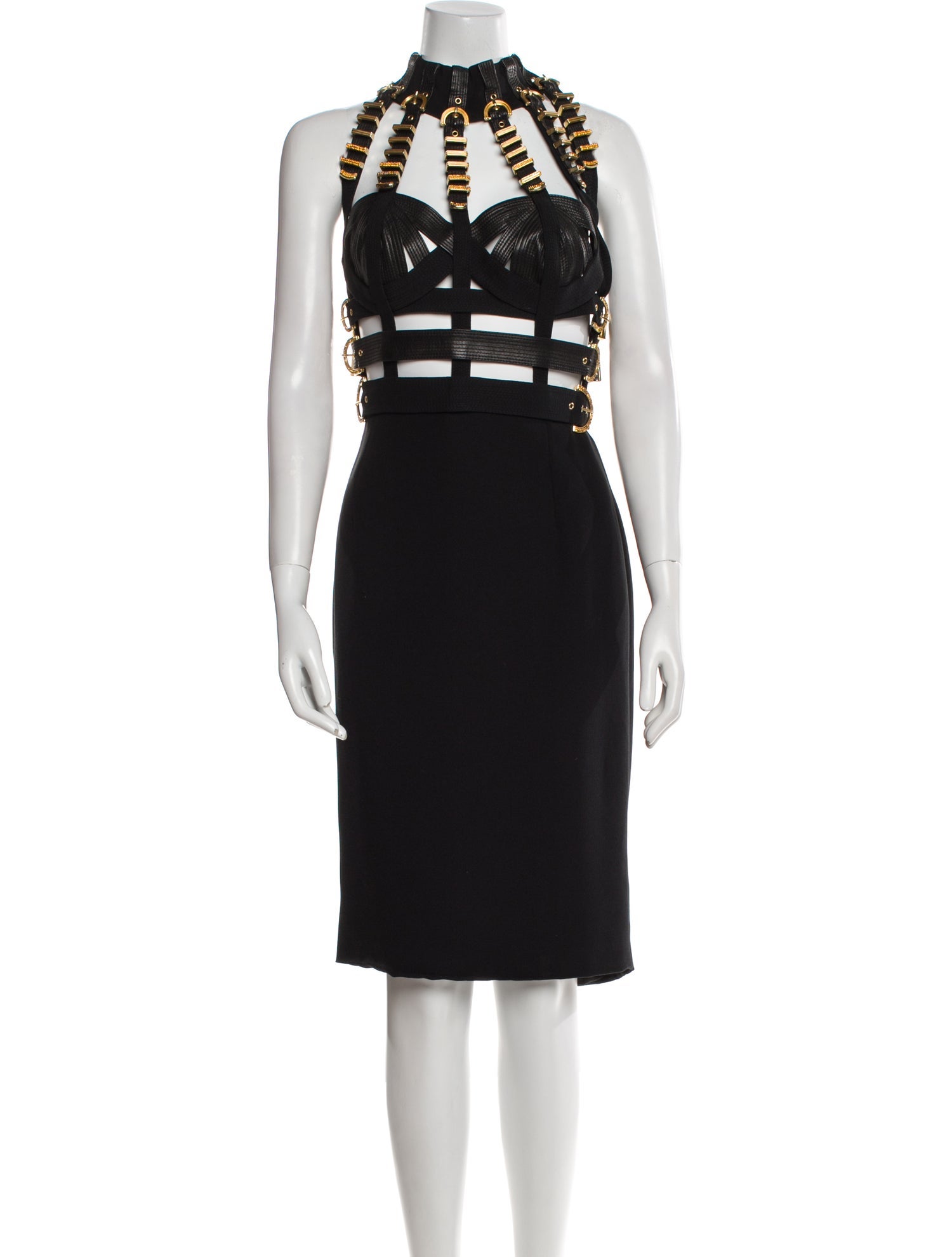 Gianni Versace Vintage Knee-Length Dress