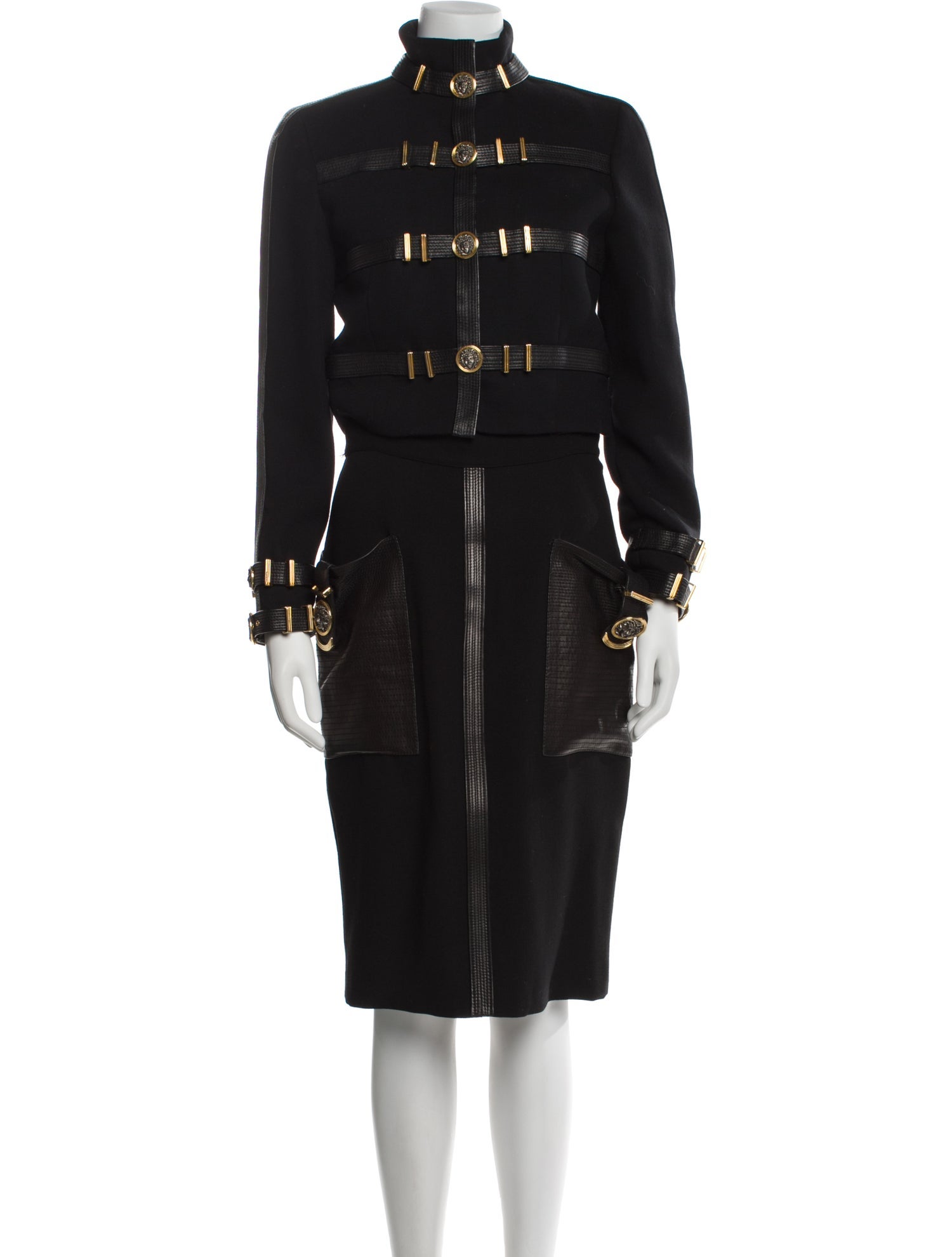 Gianni Versace Vintage 1992 Skirt Suit