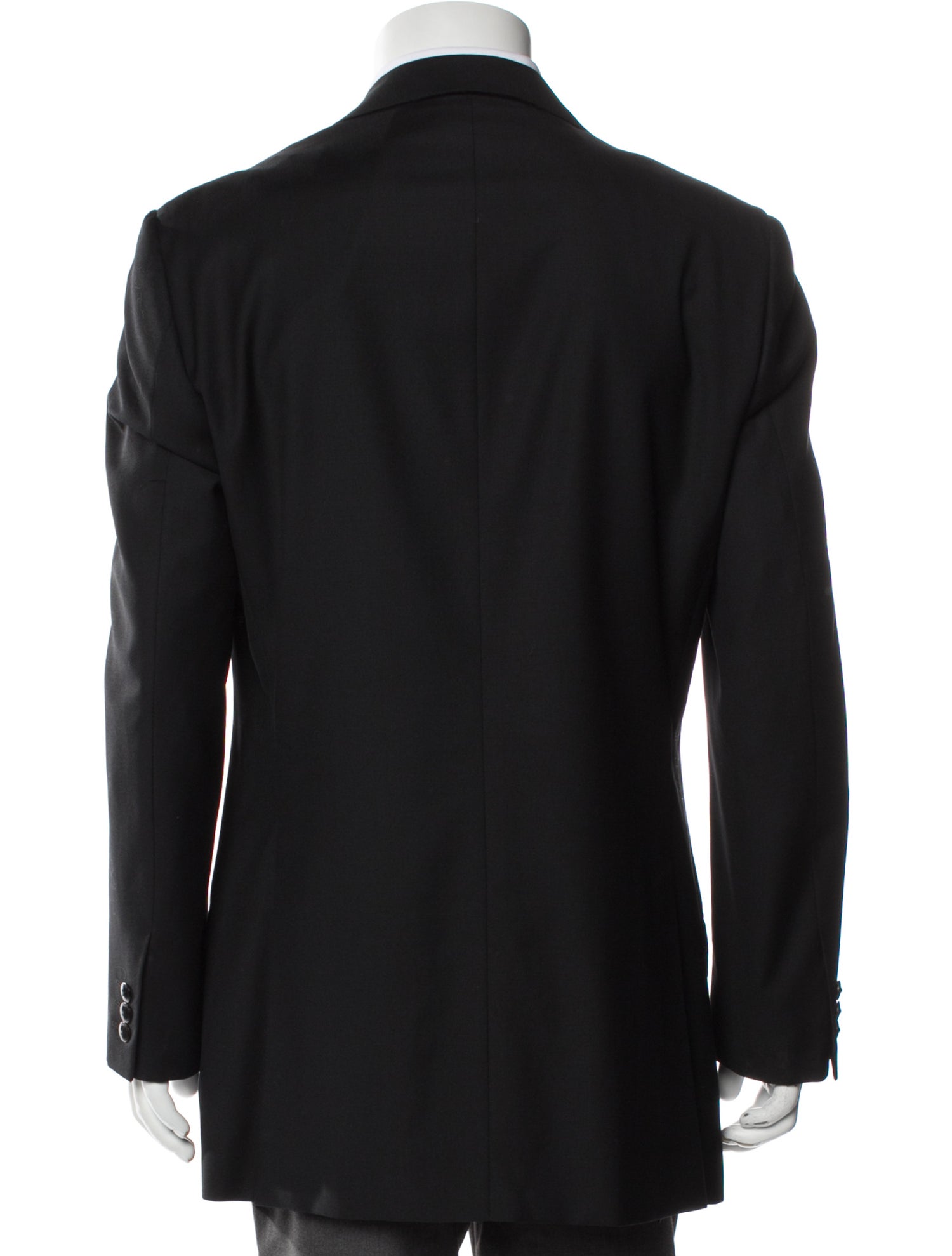 Gianni Versace Medusa Insignia Wool Coat