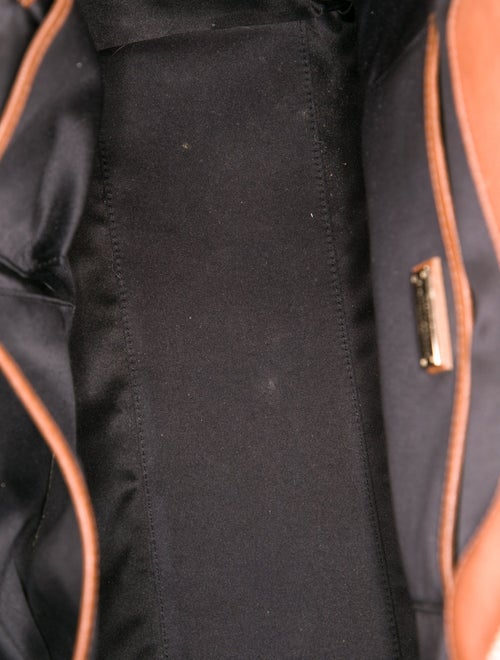 Gianni Versace Leather Top Handle Bag