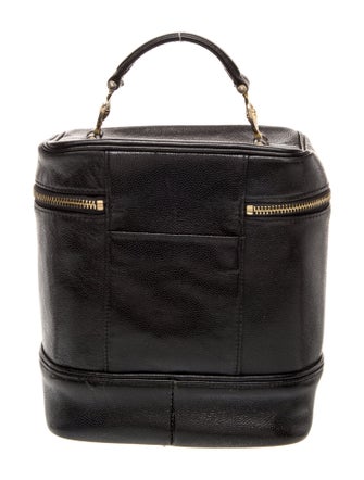 Gianni Versace Leather Top Handle Bag