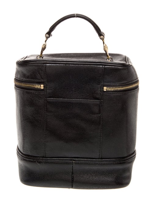 Gianni Versace Leather Top Handle Bag