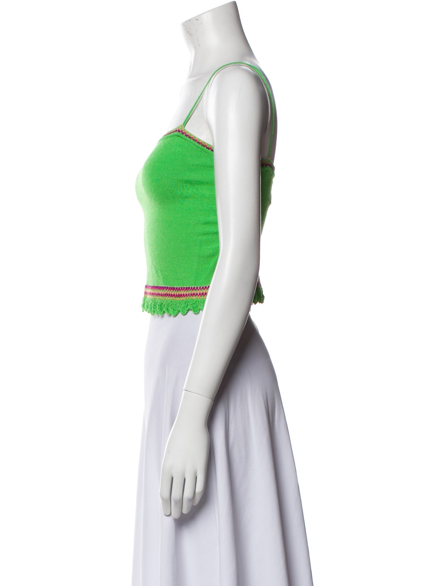 Gianni Versace Vintage Late 1990's - Early 2000's Crop Top