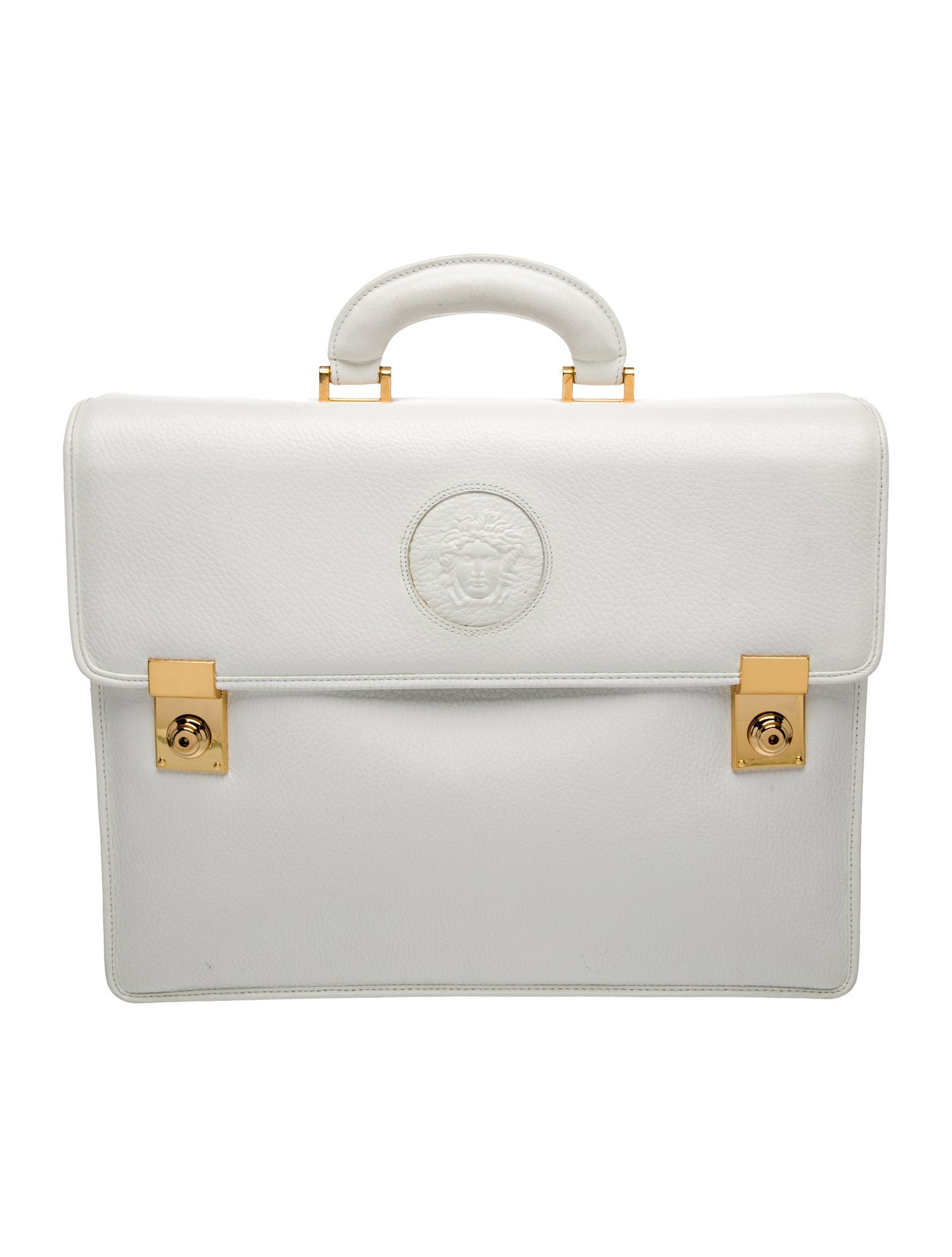 Gianni Versace Leather Briefcase