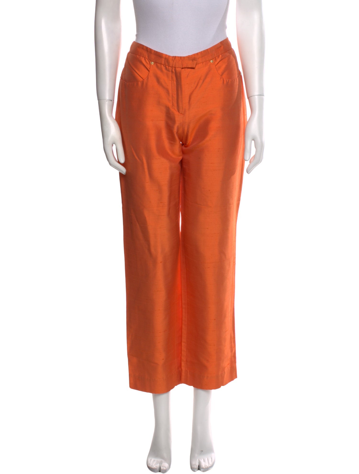 Gianni Versace Vintage Straight Leg Pants