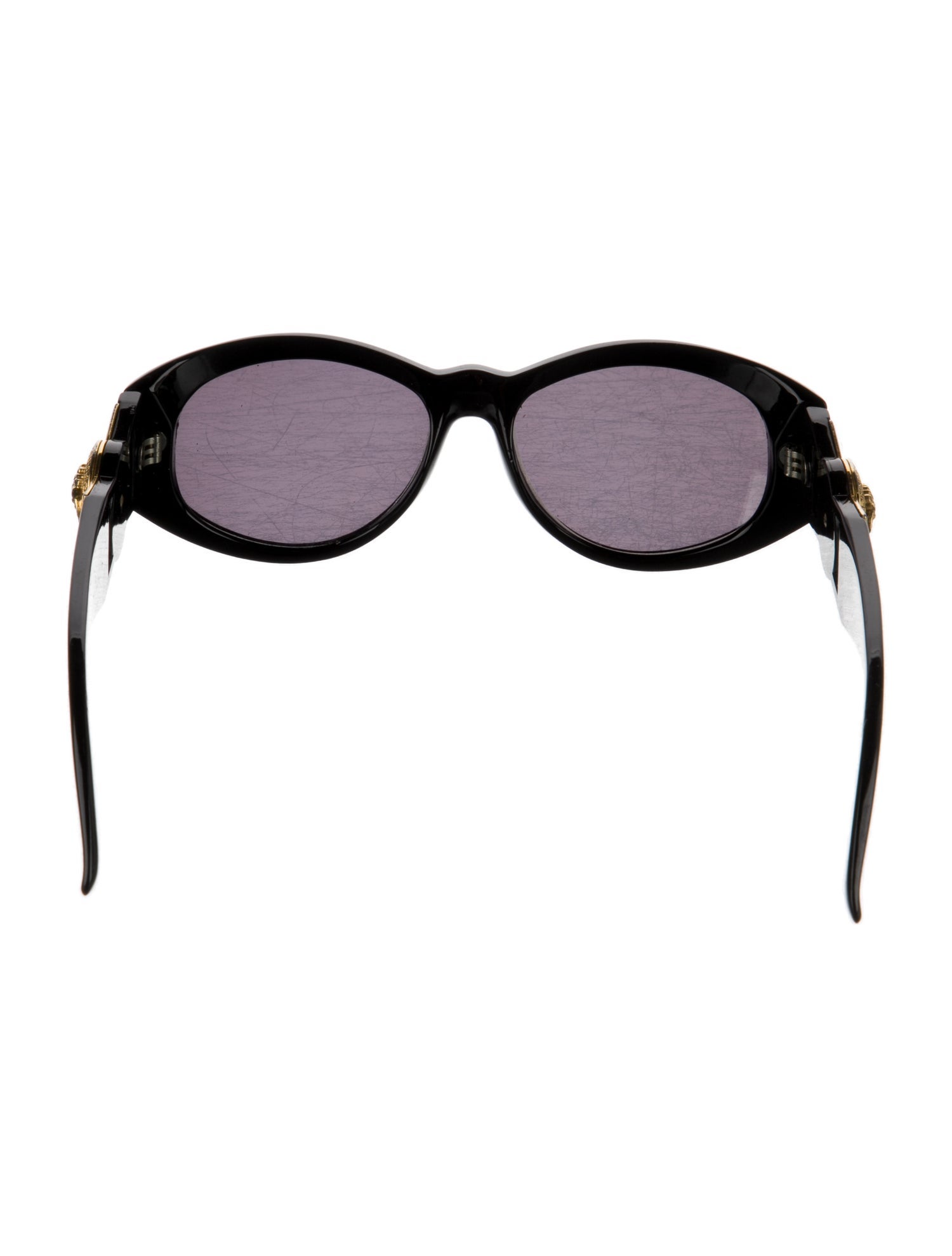 Gianni Versace Round Tinted Sunglasses