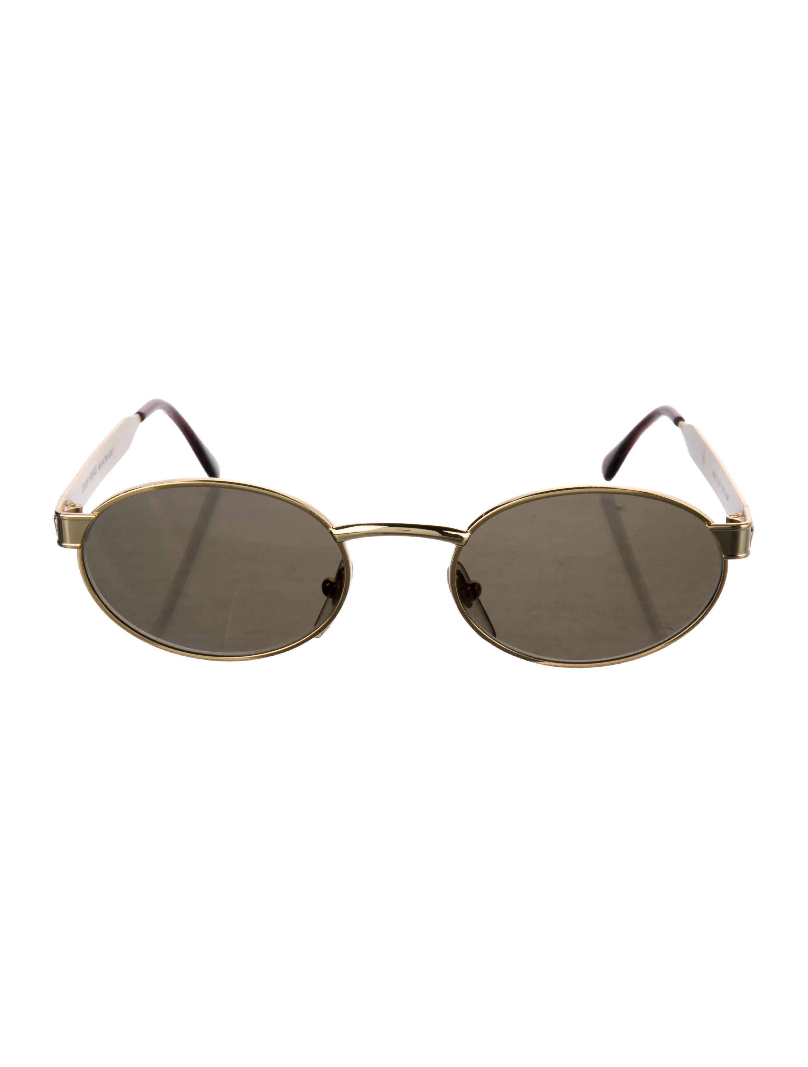 Gianni Versace Round Tinted Sunglasses