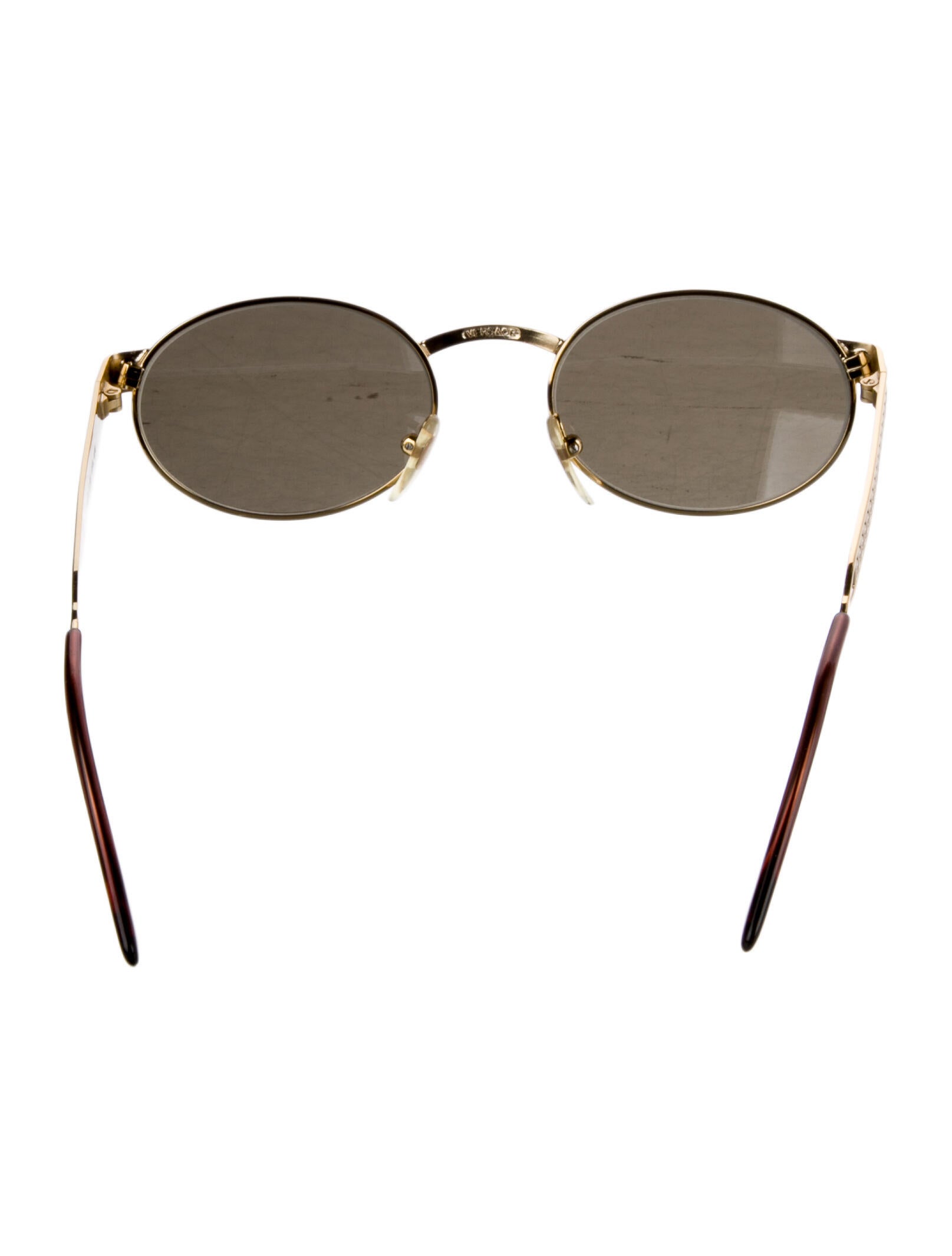 Gianni Versace Round Tinted Sunglasses