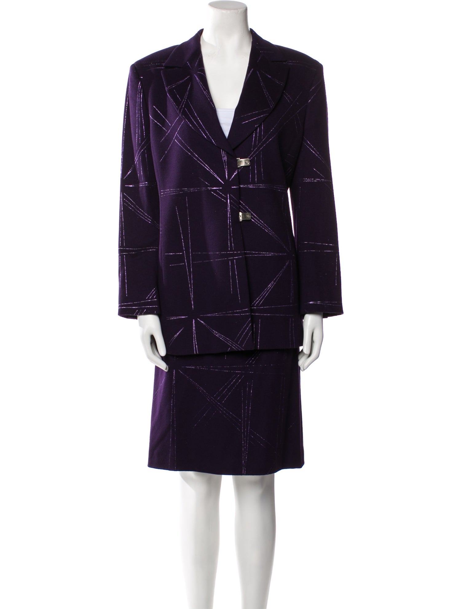 Gianni Versace Vintage 1998 Skirt Suit