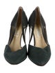 Gianni Versace Cutout Accent D'Orsay Pumps