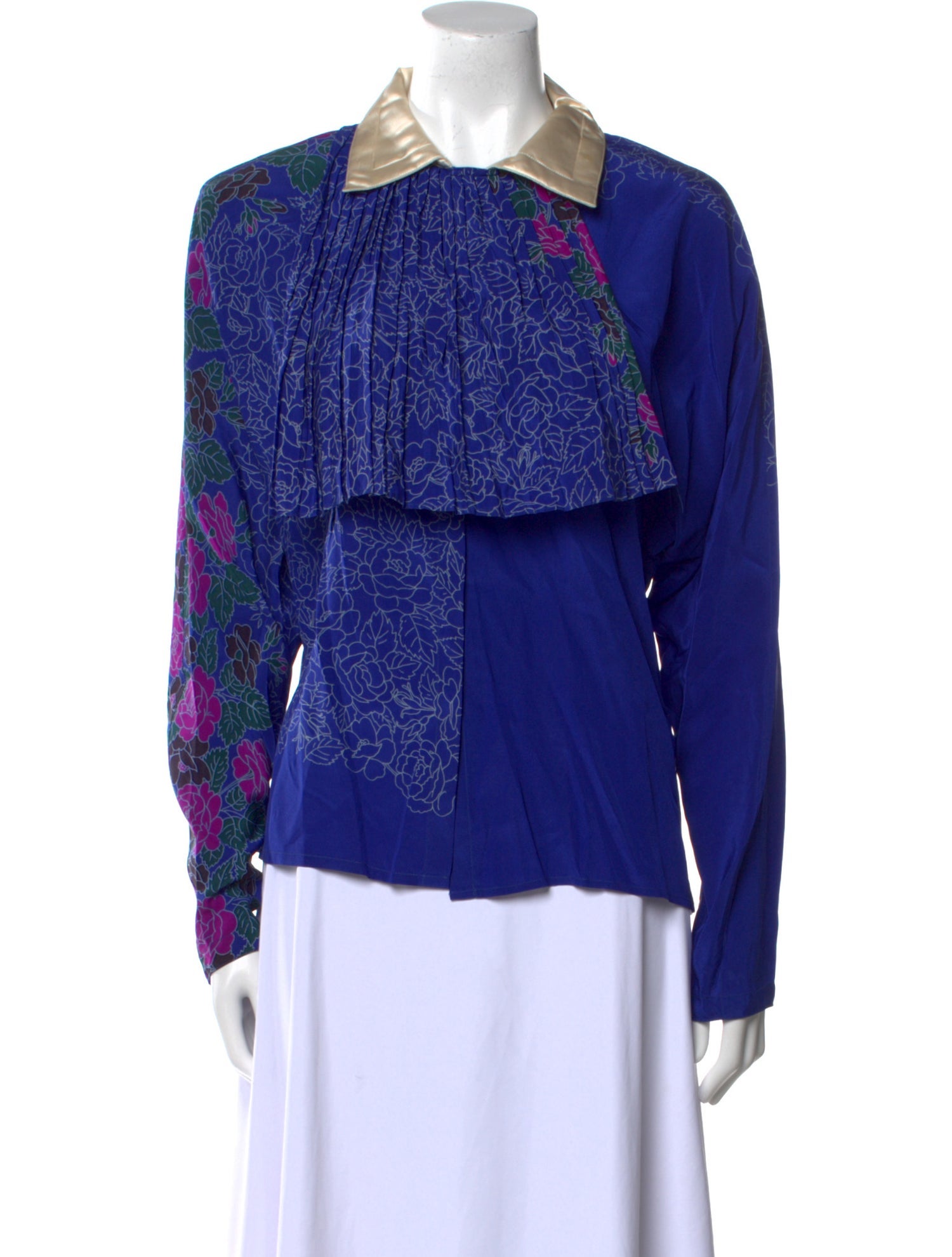 Gianni Versace Vintage 1980's Button-Up Top