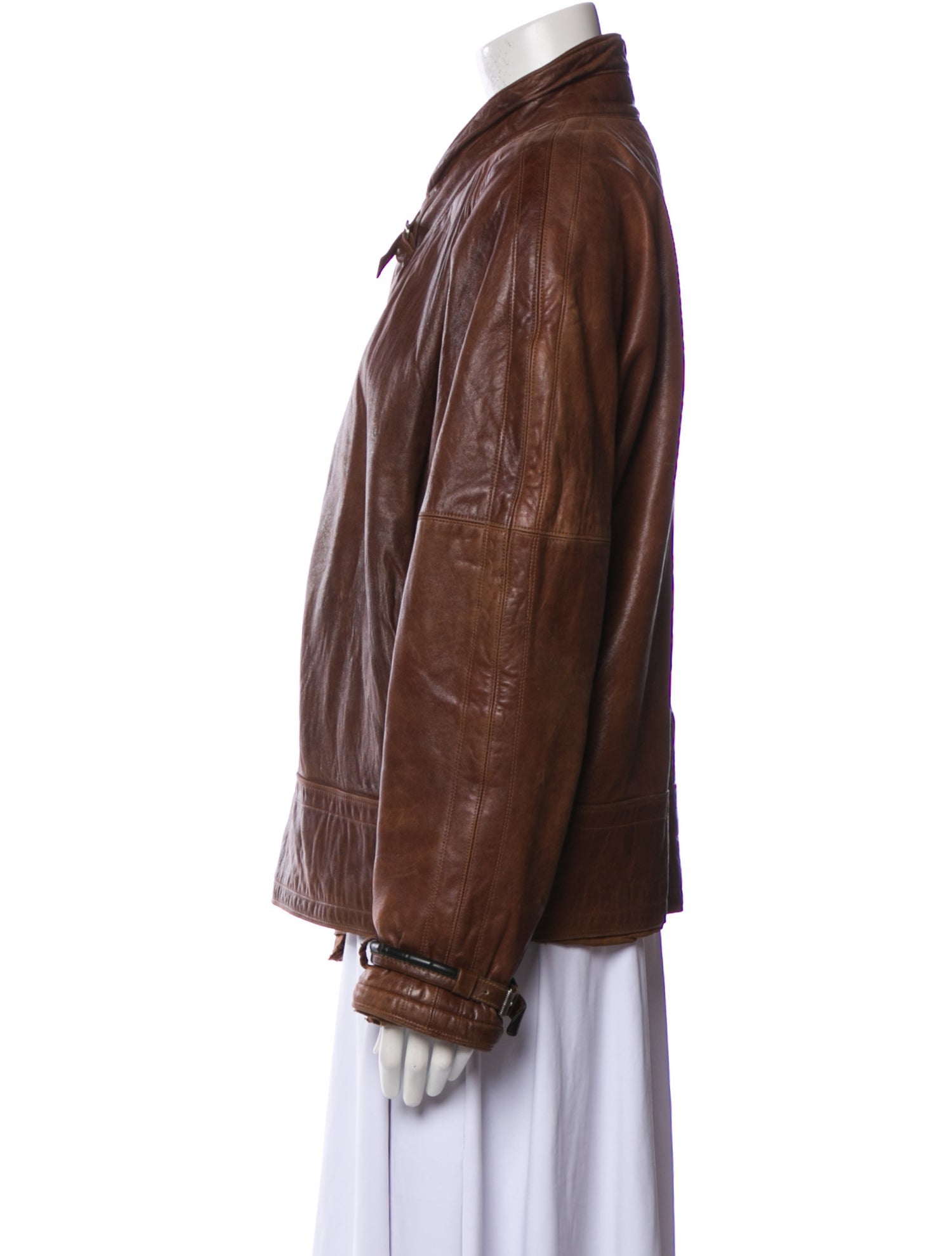 Gianni Versace Vintage 1980's Moto Jacket