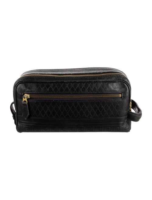 Gianni Versace Leather Cosmetic Bag