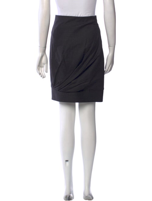 Gianni Versace Virgin Wool Knee-Length Skirt