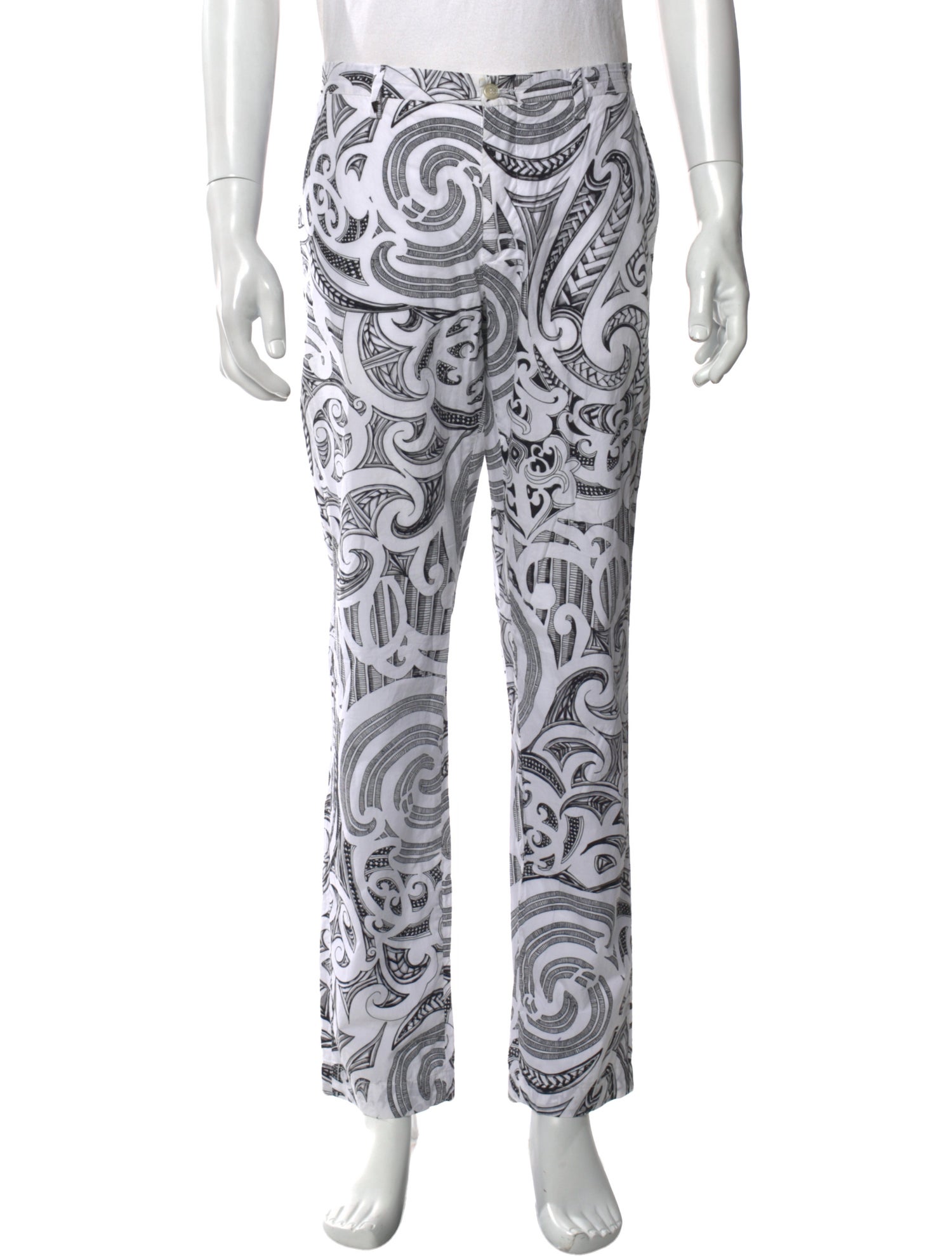 Versace Collection Printed Pants