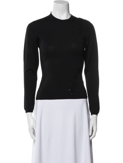 Gianni Versace Wool Crew Neck Sweater