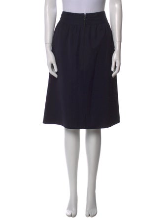Gianni Versace Wool Knee-Length Skirt