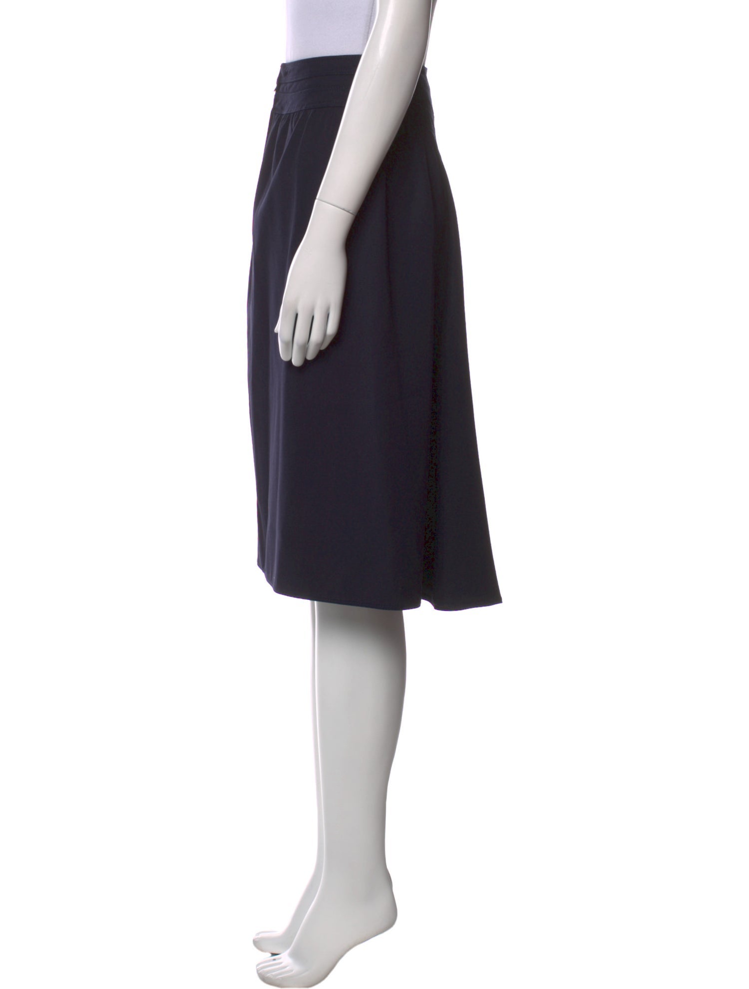 Gianni Versace Wool Knee-Length Skirt