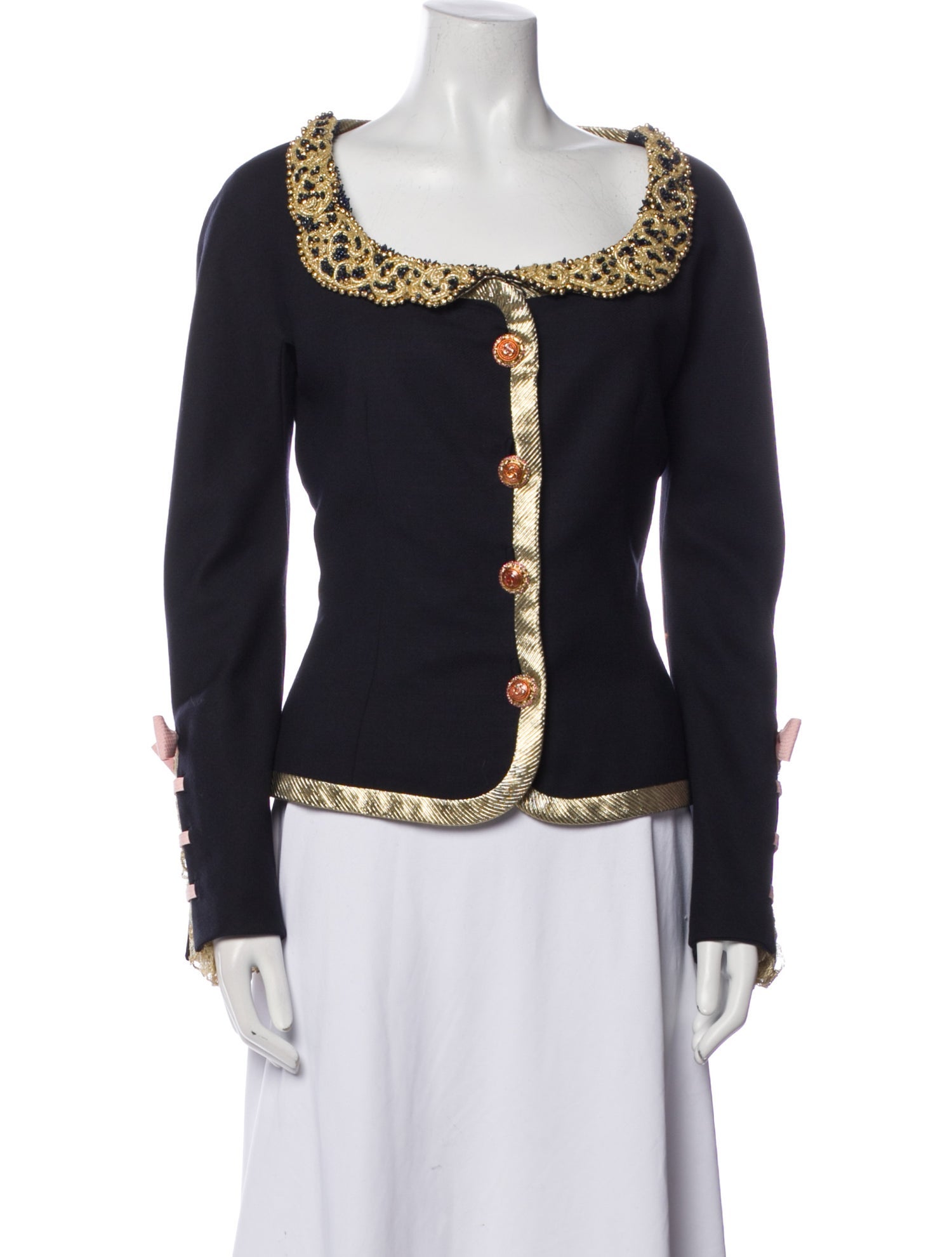 Gianni Versace Virgin Wool Evening Jacket