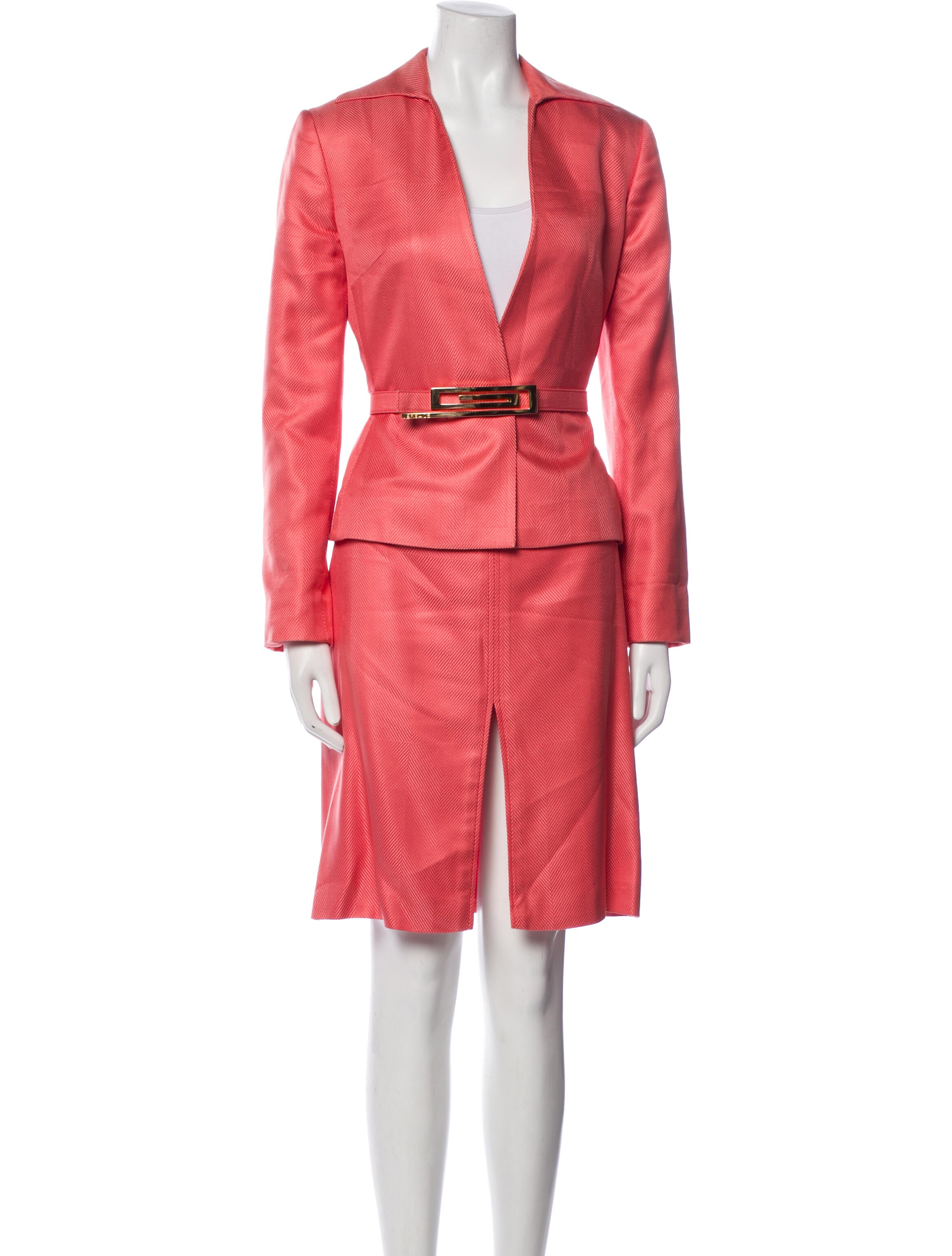 Gianni Versace Vintage Late 1990's - Early 2000's Skirt Suit