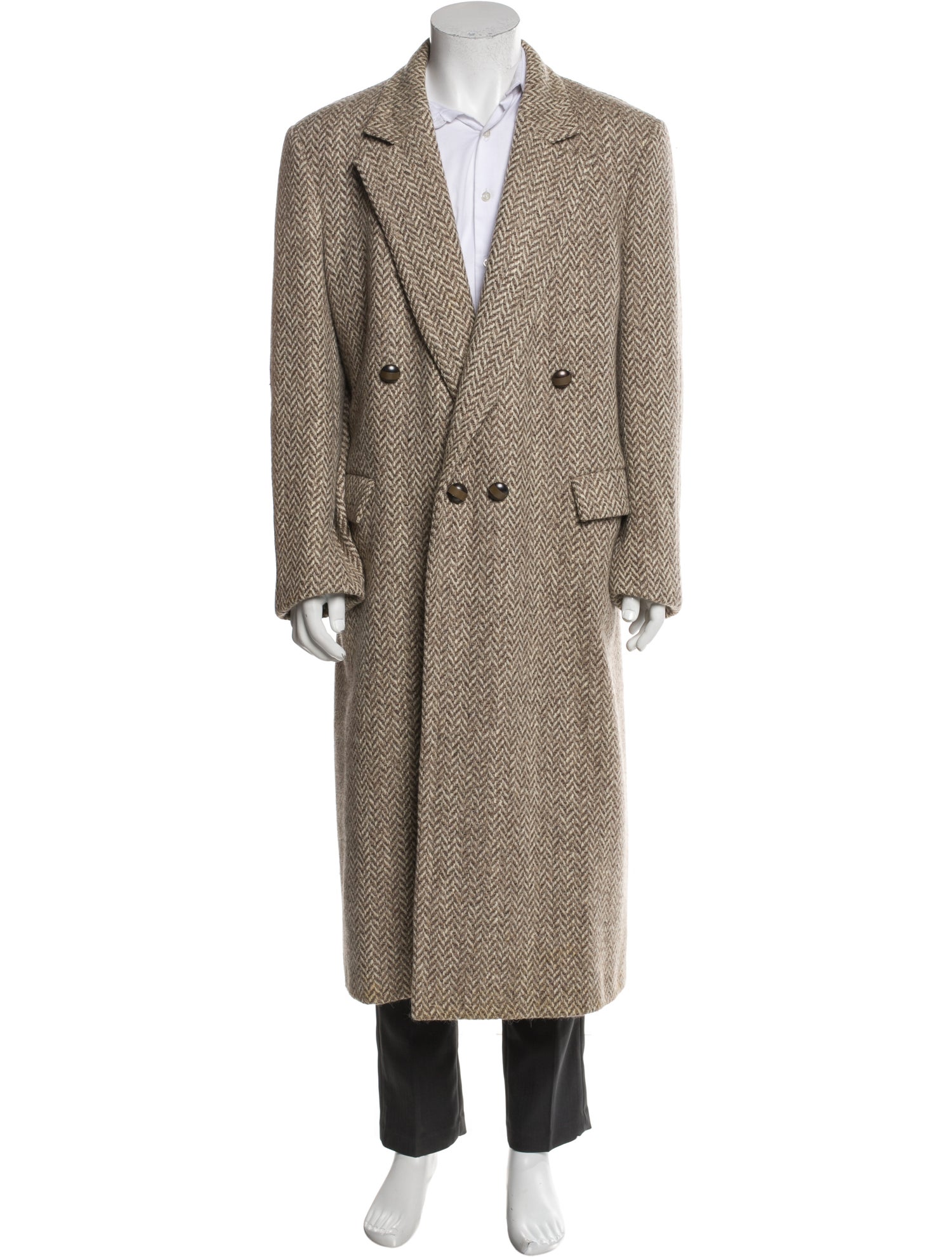 Gianni Versace Vintage 1980's Overcoat
