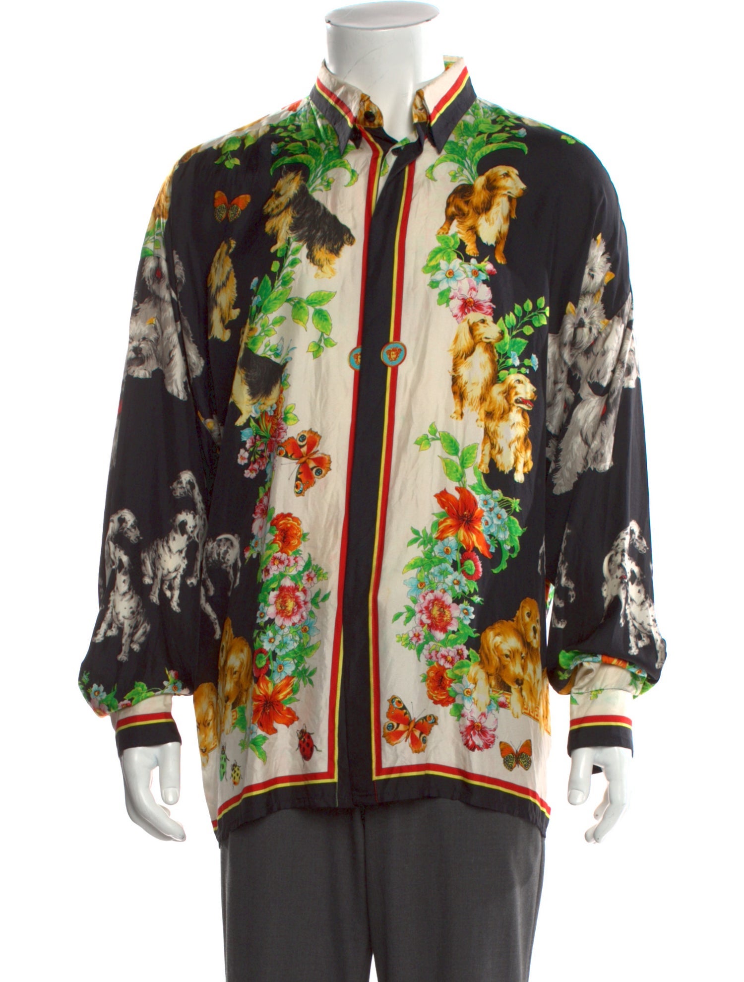 Gianni Versace Vintage Late 1980's - Early 1990's Shirt