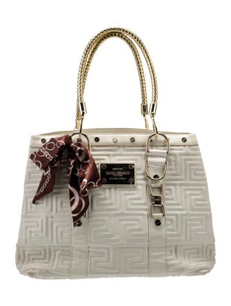 Gianni Versace Leather Evening Bag